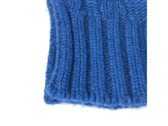 Sciarpa in cashmere Louis Vuitton Blu - vista 2