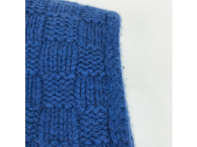 Sciarpa in cashmere Louis Vuitton Blu - vista 4
