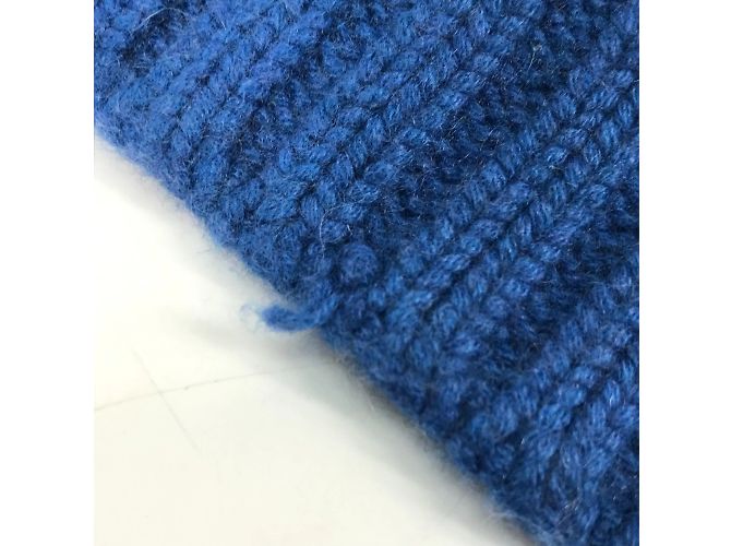 Sciarpa in cashmere Louis Vuitton Blu - vista 6