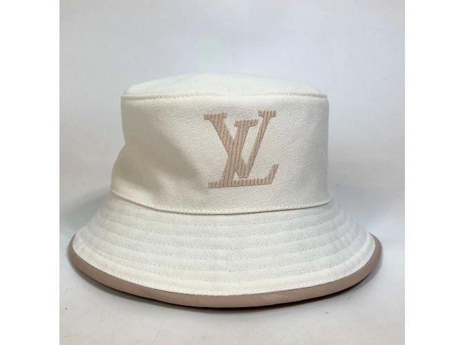 Bucket Cappello Bob LV Buddy di Louis Vuitton Bianco - vista 2