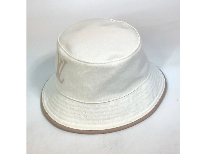 Bucket Cappello Bob LV Buddy di Louis Vuitton Bianco - vista 5