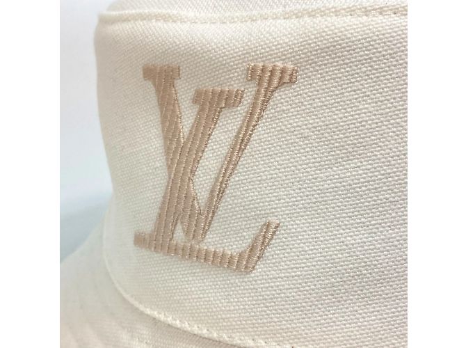 Bucket Cappello Bob LV Buddy di Louis Vuitton Bianco - vista 6