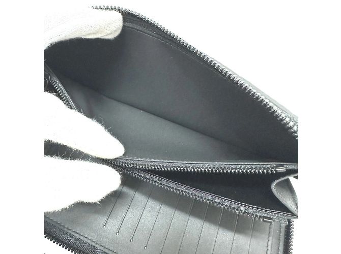 Louis Vuitton Monogram Zippy Wallet Black - view 10