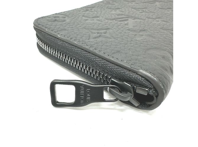 Louis Vuitton Monogram Zippy Wallet Black - view 4