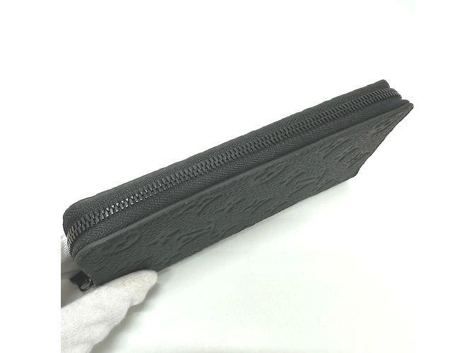 Louis Vuitton Monogram Zippy Wallet Black - view 6