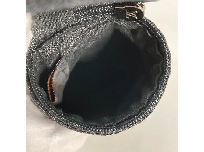 Pochette in rete Monogram Louis Vuitton Nero Monogramma - vista 8