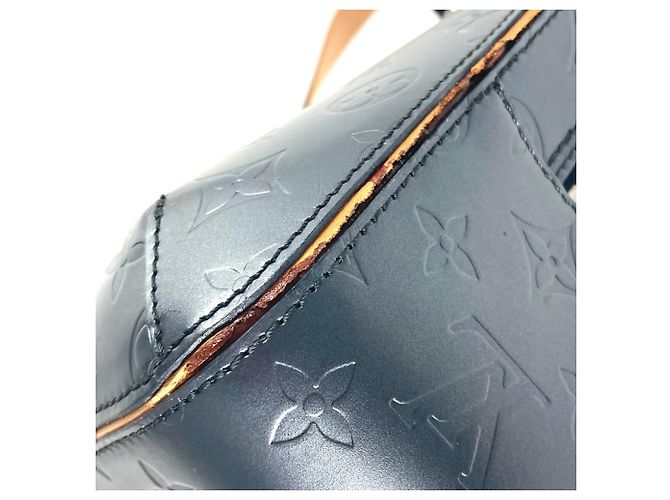 Louis Vuitton Monogram Matte Malden Tote Bag Marineblau - Ansicht 8