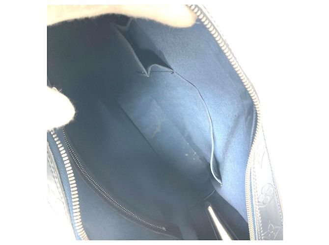 Louis Vuitton Monogram Matte Malden Tote Bag Marineblau - Ansicht 9
