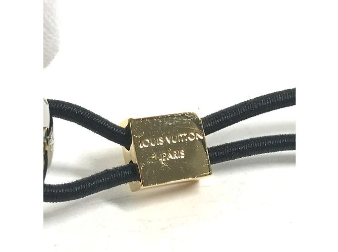 Elastico per capelli Nanogram Planet LV di Louis Vuitton Argento D'oro - vista 8