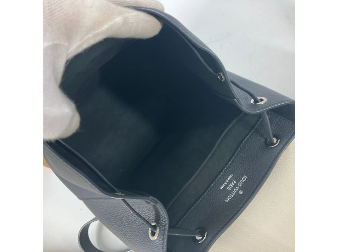 Zaino Lockme di Louis Vuitton Nero Bianco - vista 12