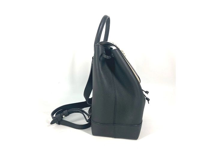 Zaino Lockme di Louis Vuitton Nero Bianco - vista 3