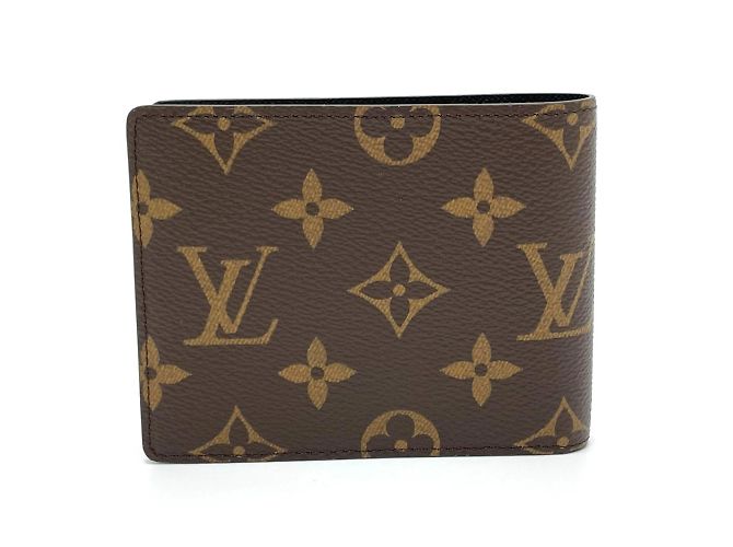 Billetera bi-fold Monogram Louis Vuitton Castaño Monograma - vista 2