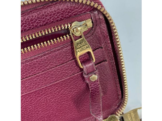 Louis Vuitton Monogram Empreinte Langbörse Rot - Ansicht 15