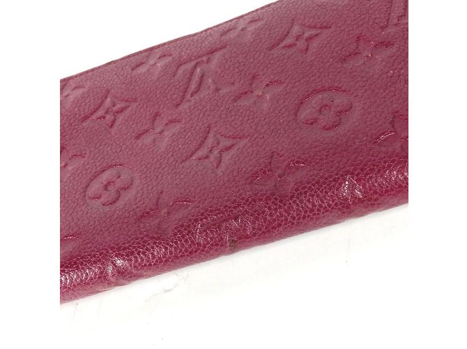 Louis Vuitton Monogram Empreinte Langbörse Rot - Ansicht 7