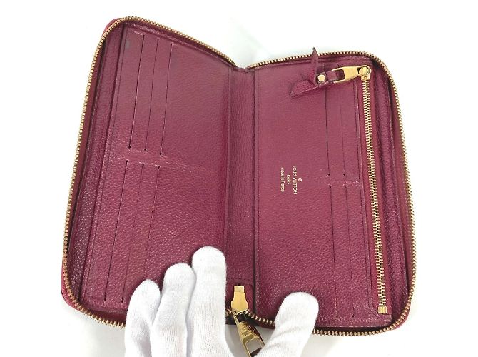 Louis Vuitton Monogram Empreinte Langbörse Rot - Ansicht 9