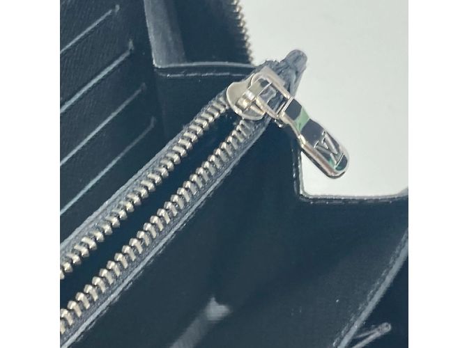 Zippy Louis Vuitton Monogram Eclipse Long Wallet Black - view 11
