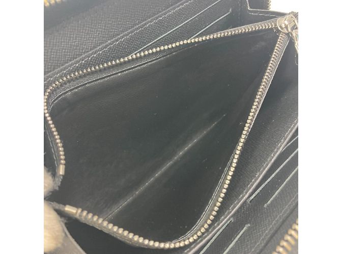 Zippy Louis Vuitton Monogram Eclipse Long Wallet Black - view 14