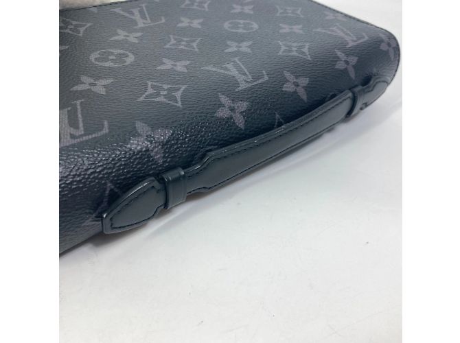 Zippy Louis Vuitton Monogram Eclipse Long Wallet Black - view 9