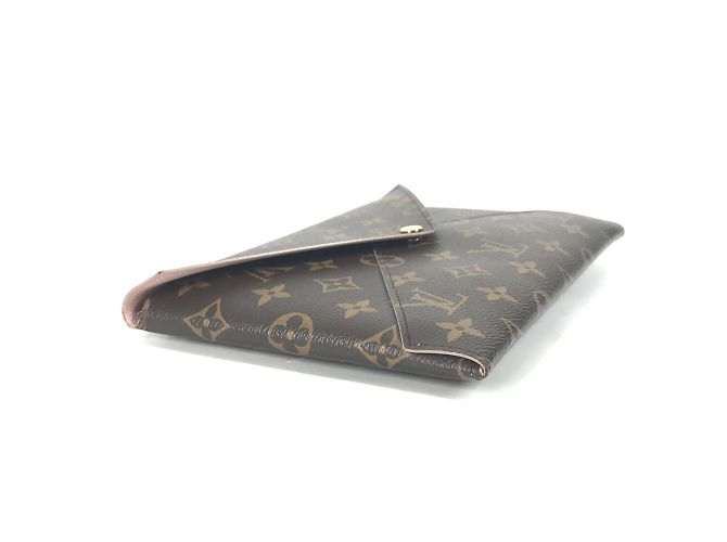 Borsa Clutch Kirigami Monogramma Louis Vuitton Marrone - vista 10