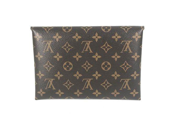 Borsa Clutch Kirigami Monogramma Louis Vuitton Marrone - vista 3