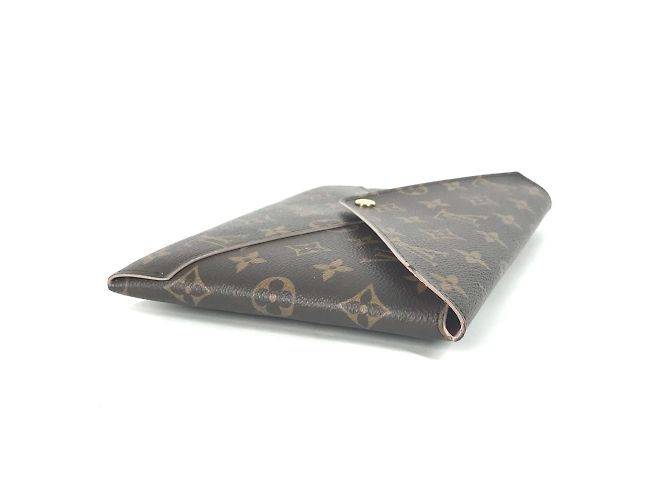 Borsa Clutch Kirigami Monogramma Louis Vuitton Marrone - vista 4