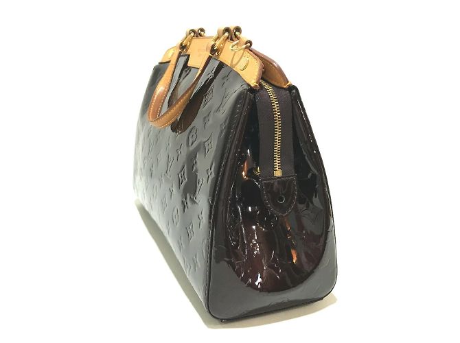 Borsa a Spalla Monogram Vernis MM Louis Vuitton Porpora - vista 2