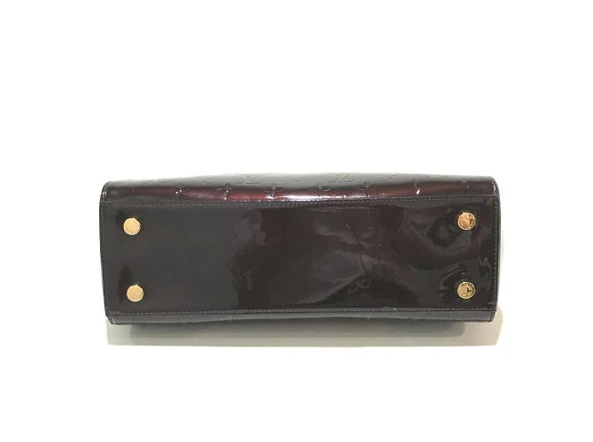 Borsa a Spalla Monogram Vernis MM Louis Vuitton Porpora - vista 3