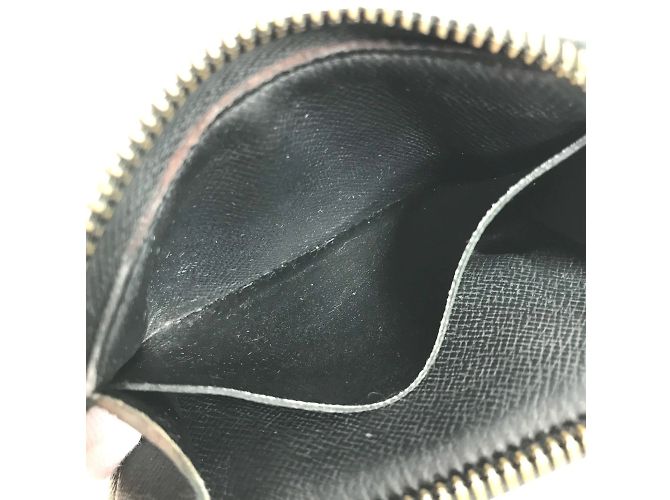 Portamonete Louis Vuitton Monogram Eclipse Nero - vista 10