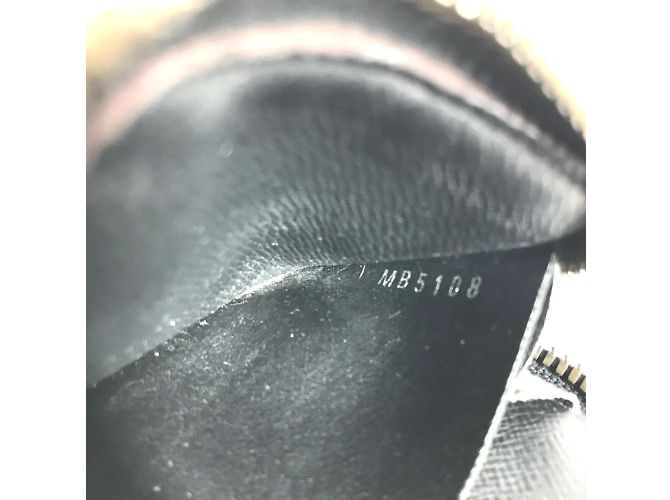 Portamonete Louis Vuitton Monogram Eclipse Nero - vista 11
