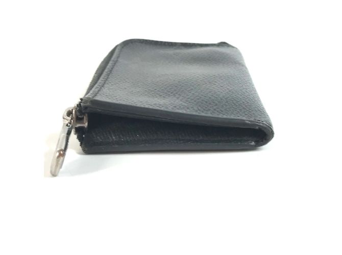 Portamonete Louis Vuitton Monogram Eclipse Nero - vista 3
