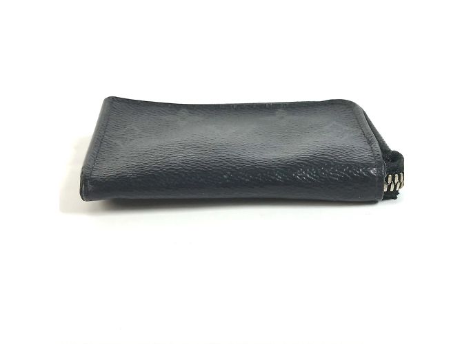 Portamonete Louis Vuitton Monogram Eclipse Nero - vista 5