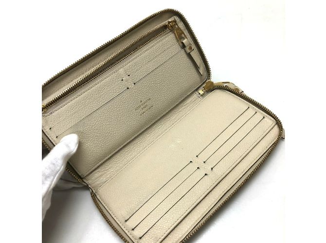 Cartera larga Monogram Empreinte Louis Vuitton Blanco - vista 5