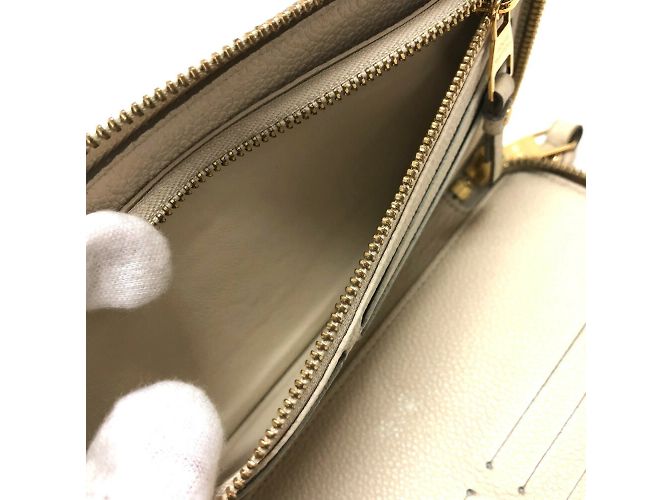 Cartera larga Monogram Empreinte Louis Vuitton Blanco - vista 9