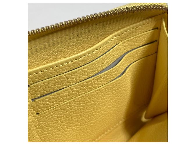 Cartera larga Monogram Empreinte Louis Vuitton Amarillo - vista 11
