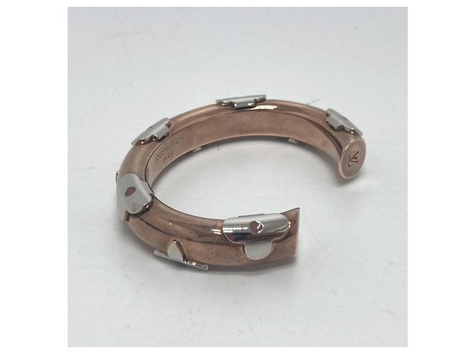 Bracciale Jonque Daily Monogram Louis Vuitton D'oro - vista 4