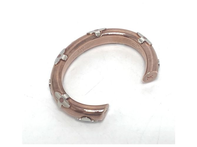 Bracciale Jonque Daily Monogram Louis Vuitton D'oro - vista 8