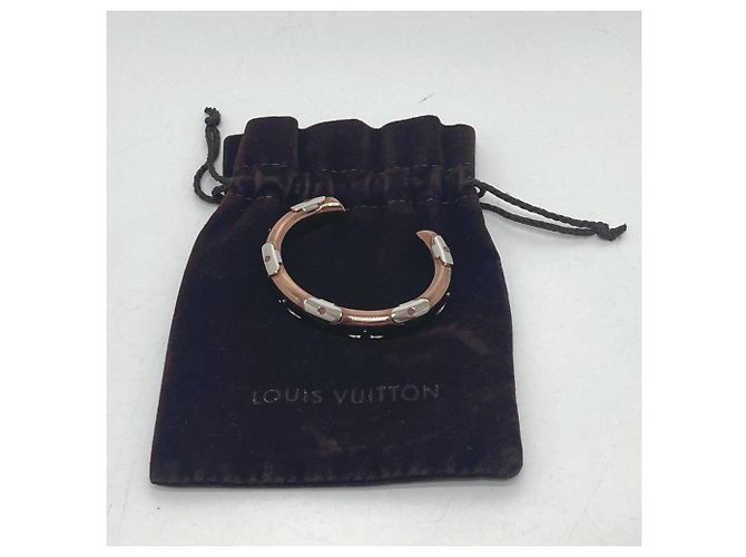 Bracciale Jonque Daily Monogram Louis Vuitton D'oro - vista 9
