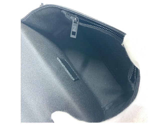 Pochette portafoglio indossabile Louis Vuitton Aerogram Fast Line Nero - vista 11