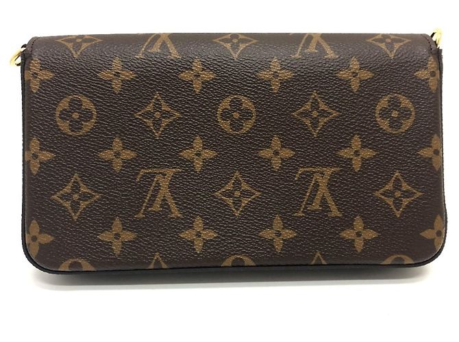 Borsa a Spalla Pochette Felicie Louis Vuitton Marrone - vista 2