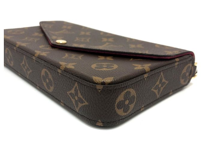 Borsa a Spalla Pochette Felicie Louis Vuitton Marrone - vista 5