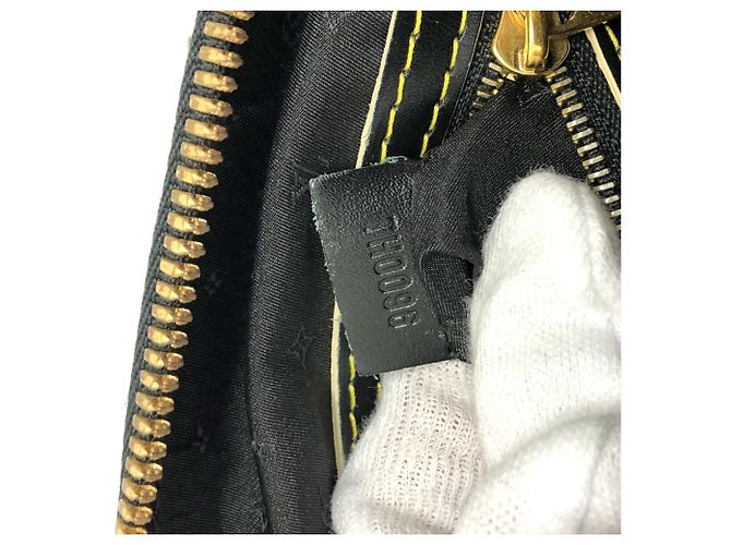 Borsa Tote Louis Vuitton Suhali Lockit PM Nero - vista 14