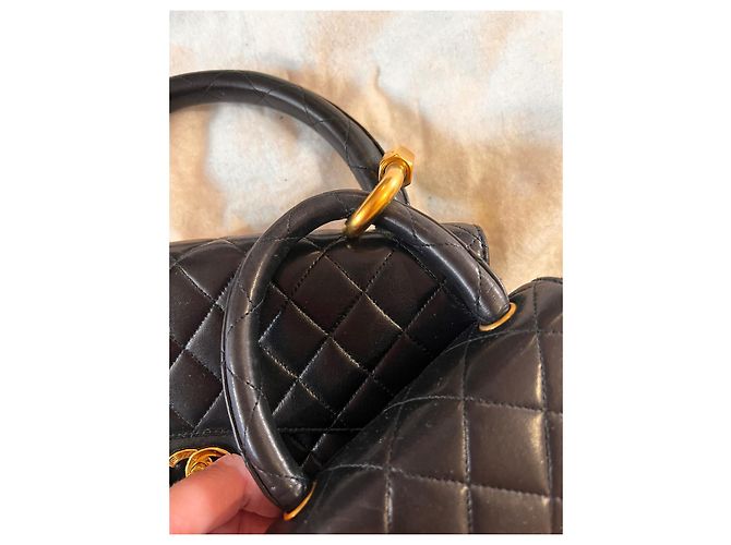 Borsa Twin Flap Chanel Nero - vista 2