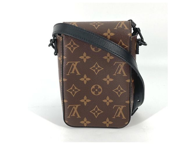Pochette verticale indossabile S-Lock Monogram Louis Vuitton Marrone - vista 2