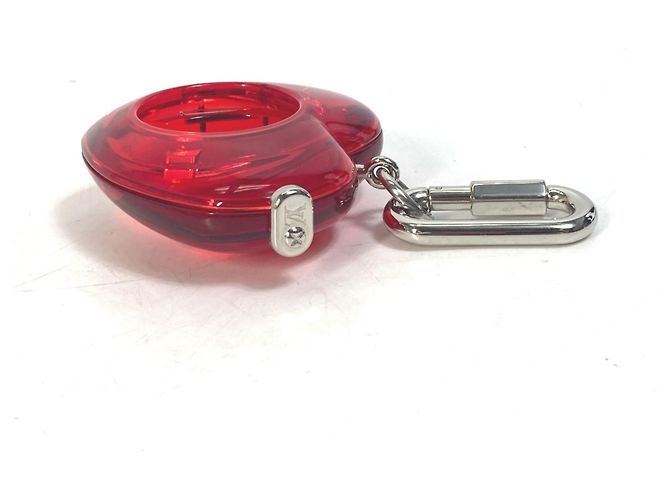 Portachiavi in plastica rossa Louis Vuitton Rosso - vista 2