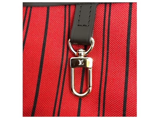 Borsa tote Louis Vuitton Neverfull MM Marrone - vista 15