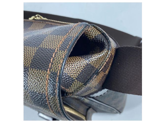 Borsa Mervil Damier Louis Vuitton Marrone - vista 11