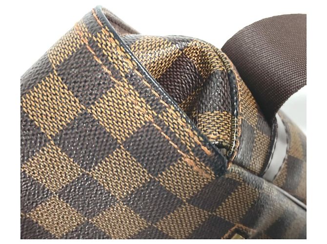 Borsa Mervil Damier Louis Vuitton Marrone - vista 13