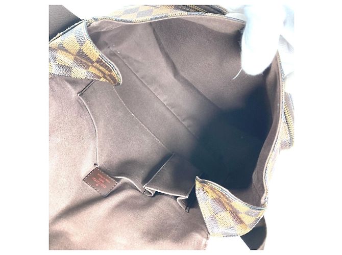 Borsa Mervil Damier Louis Vuitton Marrone - vista 14