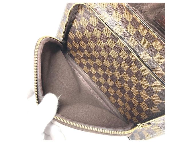 Borsa Mervil Damier Louis Vuitton Marrone - vista 16