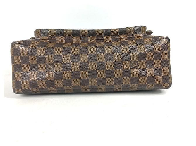 Borsa Mervil Damier Louis Vuitton Marrone - vista 6